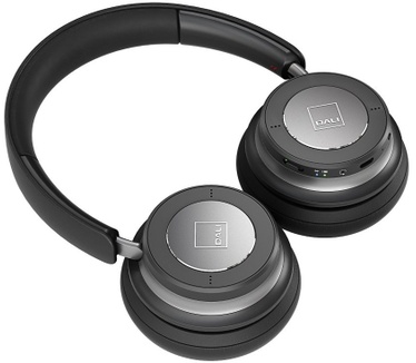 Dali IO-4 Draadloze Koptelefoon Over Ear - Iron Black (Aluminium, Zwart)