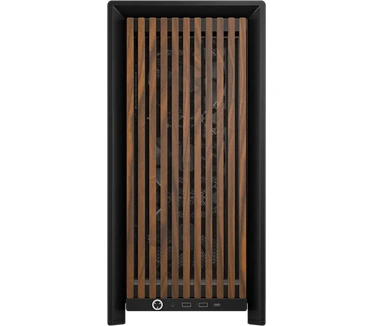 Corsair FRAME 4000D RS Wood Mid-Tower, Black/Walnut