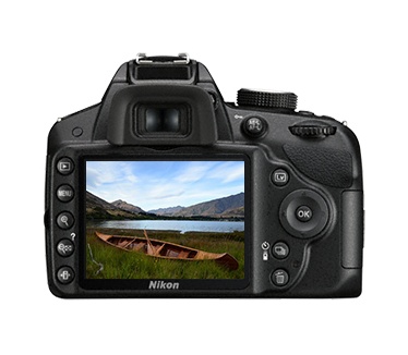 Nikon D3200 Kit + AF-S DX NIKKOR 18-55mm f/3.5-5.6G VR II Zwart