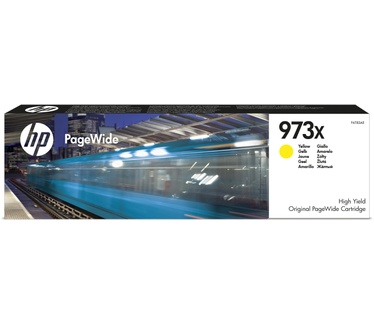 HP 973X high yield yellow original PageWide cartridge