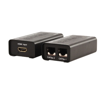 König Konig König, HDMI Verlenger via UTP (Zwart) (KN-HDMIREP20)