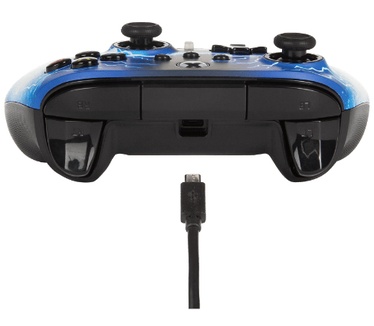 PowerA Enhanced Wired Controller for Xbox series S|X Blauw, Zwart