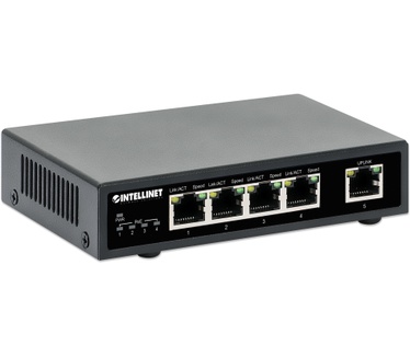 Intellinet 5-Port Gigabit Ethernet PoE+