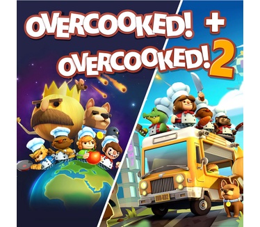 Overcooked Double Pack - Overcooked 1 & 2, PS4