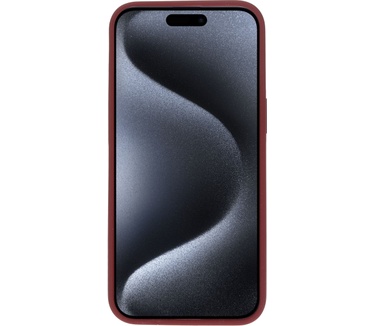 Mobiparts Silicone Cover Apple iPhone 15 Pro Max Plum Red
