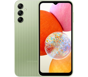 Samsung Galaxy A14 4G, 128GB opslag Groen
