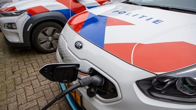 Elektrische politieauto van Kia