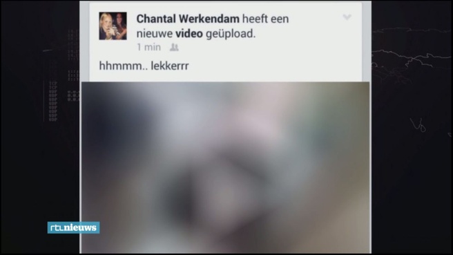 Screenshot wraakporno op Facebook (RTL Nieuws)