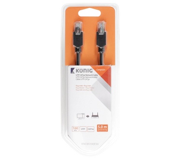 Konig RJ45, cat. 5e, 5 m