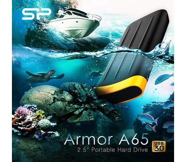 Silicon Power Armor 2TB Externe Harde Schijf 2,5", USB 3.0, A65 2TB Zwart