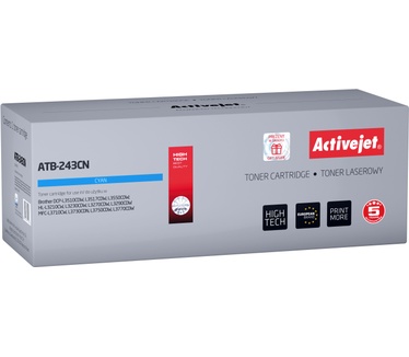 Activejet Activejet tonercartridge ATB-243CN (vervangt Brother TN-243C; standaard; 1000 pagina's; blauw)