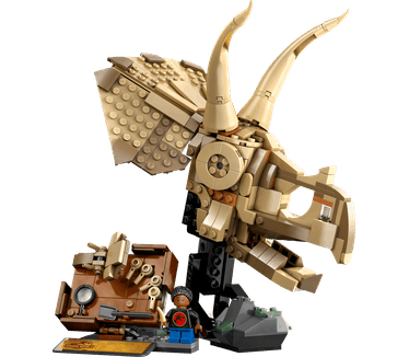 LEGO Ideas Dinosaurusfossielen: Triceratops schedel