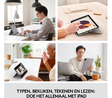 Logitech Combo Touch for iPad Pro 11-inch (1st, 2nd, and 3rd generation)