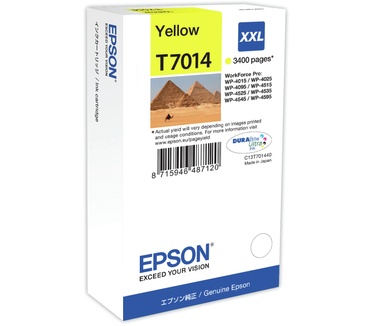 Epson WP4000/4500 Series Ink Cartridge XXL Yellow 3.4k