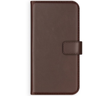 Selencia Echt Lederen Bookcase Samsung Galaxy S20 - Bruin