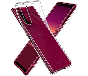 Spigen Liquid Crystal Case Sony Xperia 5 (Clear) (Xperia 5) Transparant