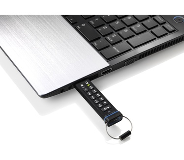 iStorage datAshur IS-FL-DA-256-4 4GB Zwart