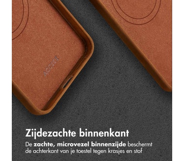 Accezz Vintage Leather Magsafe Backcover