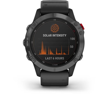 Garmin fēnix 6 Pro Solar Grijs (Zwart)