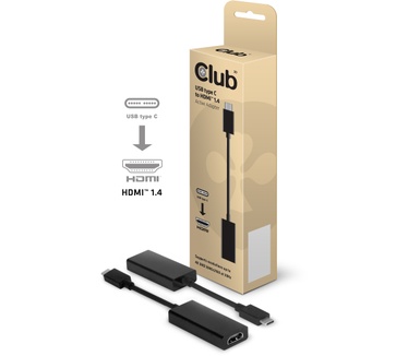 Club 3D USB 3.1 Type C naar HDMI 1.4a 3D Actieve Adapter