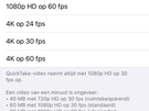 Camera op iOS 13.4 op iPhone SE 2020