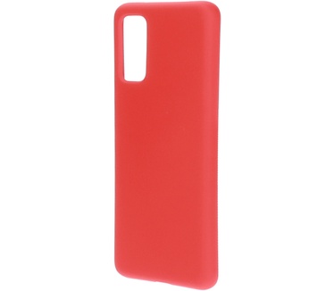 Mobiparts Silicone Cover Samsung Galaxy S20 Scarlet Red