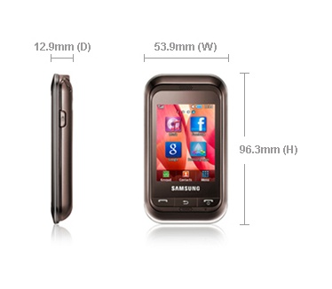 Samsung Star Mini C3300 Zwart