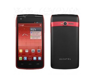 Alcatel One Touch 992D Rood