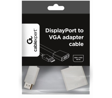 Gembird A-DPM-VGAF-02-W Wit