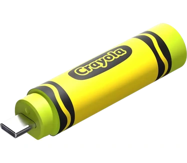 Sandisk Crayola 64GB Geel