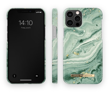 iDeal of Sweden Mint Swirl Marble (iPhone 12 Pro
 iPhone 12) Multi-color