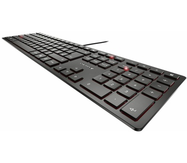 Cherry KC 6000 Slim (Qwerty ES) Zwart