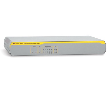 Allied Telesis Secure Modular VPN Router w/ 1x 1/100 WAN, 4x LAN 10/100Base-T, 1x PIC slot, 1x Async console