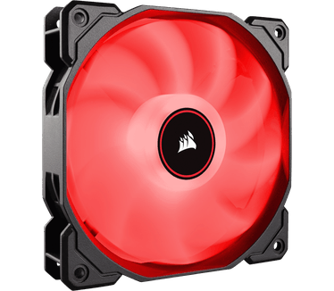 Corsair Air Series AF140 LED (2018) Red Single Pack, 140mm