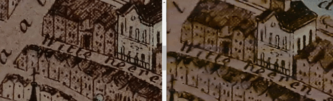 S21 versus S20 Ultra detail