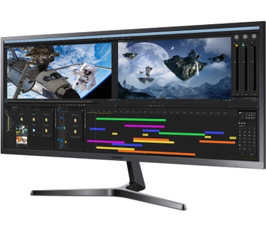 Samsung S34J552WQU Zwart