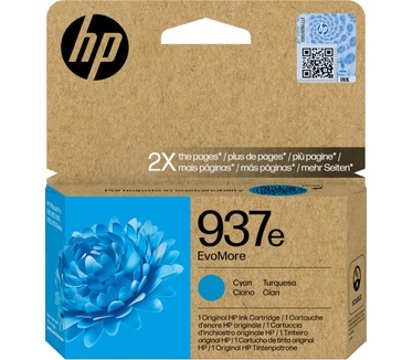 HP 937e EvoMore originele cyaan inktcartridge