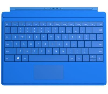 Microsoft Surface 3 Type Cover Qwerty Blauw
