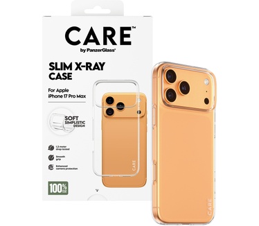 PanzerGlass CARE by PanzerGlass® Fashionable Case Transparent X-Ray Soft Basic iPhone 17 Pro Max