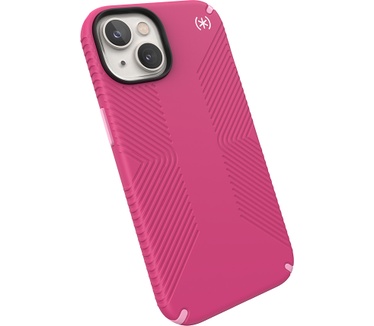 Speck Presidio2 Grip + MS Apple iPhone 14 Digital Pink - with Microban