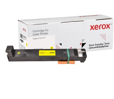 Xerox Everyday Geel toner met Standaard rendement, Oki 44318605 van Xerox, 11500 pagina's - (006R04283)
