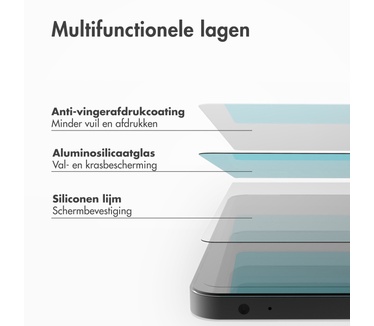 Accezz Glass Screenprotector + Applicator tablet