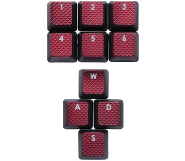 Corsair Vengeance K70 Anodized Black, Cherry Red (EU layout)