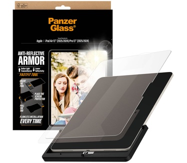 PanzerGlass PanzerGlass® Anti-Reflective Armor Screen Protector iPad Air 13" (2024-2026) | Pro 13" (2024-2025) | Ultra-Wide Fit w. Fastfit tool