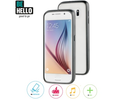 BeHello Samsung Galaxy S6 Duo Case Anti Scratch Black