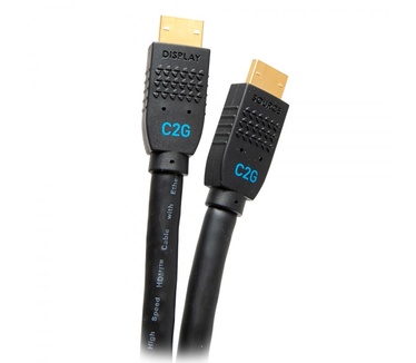 CablesToGo 7,6m Performance-serie ultraflexibele, actieve hogesnelheid HDMI®-kabel - 4K 60Hz in de wand, CMG 4 gecertificeerd