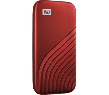 WD My Passport MYPASSPORT SSD 500GB RED 1050MB/S READ 1000MB/S WR PC/MAC