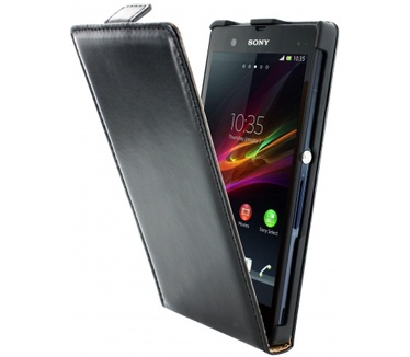 Mobiparts Mobiparts Classic Flip Case Sony Xperia Z Black