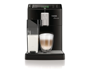 Saeco Minuto One Touch Cappuccino Zwart HD8763/01