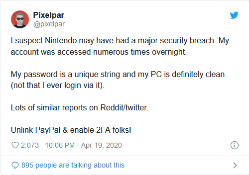 Nintendo Switch hack melding
